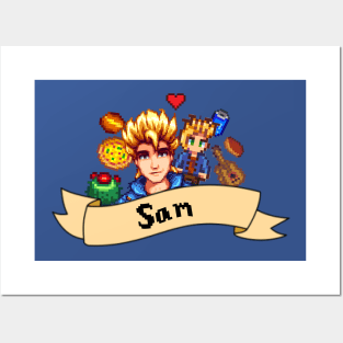 Sam Stardew Valley Posters and Art